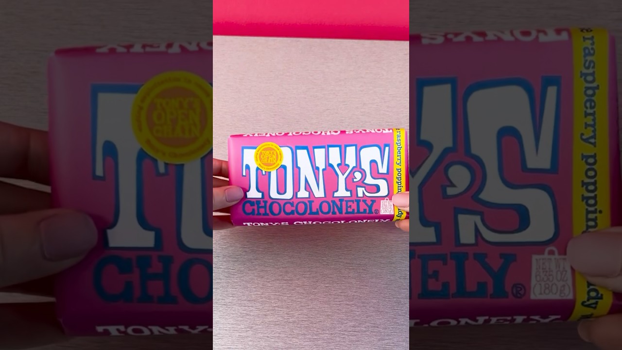 ASMR Tony’s Chocolonely 