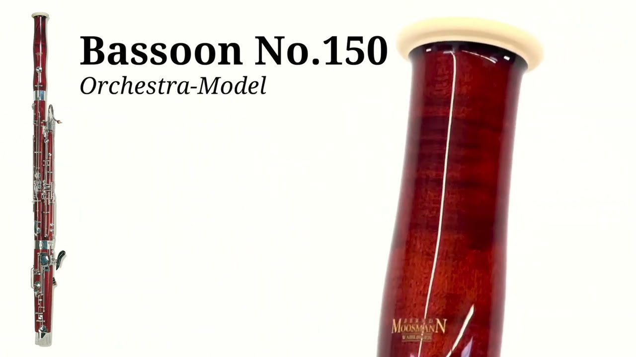 Moosmann Bassoon No.150 YouTube