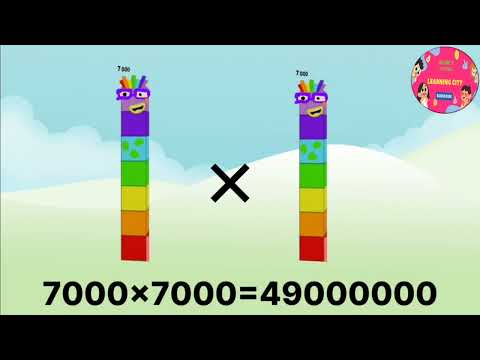 Numberblocks big Sequence numbers Multiplication#learnTocount#Mathsforkids@learningcity786