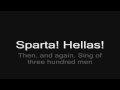 Sparta (lyrics) HD