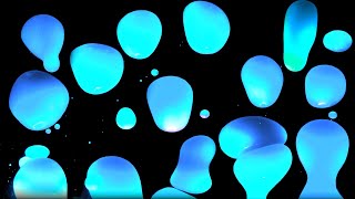 Blue Lava Lamp, 1 Hour relaxing TV Background