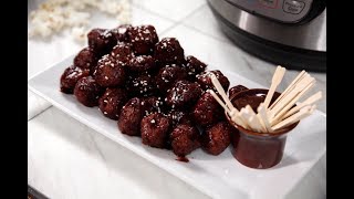 Instant Pot Quick Party Meatball Appetizer