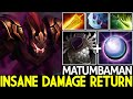 MATUMBAMAN [Spectre] Insane Damage Return Blade Mail Build Power Dota 2