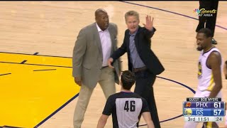 I don't wanna be here anyways. BYE. - Steve Kerr after being tossed 😂 Information