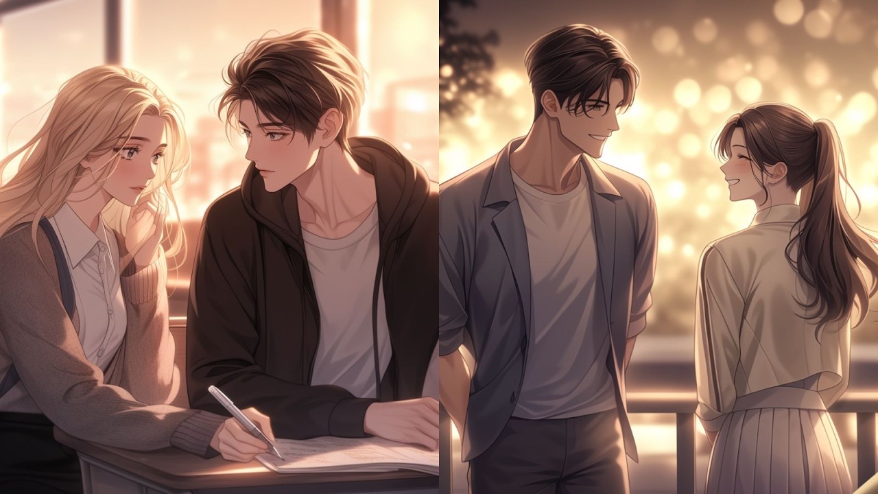 📕Back in high school with my bestie, the girls we liked chased the same guy—this time we let it go