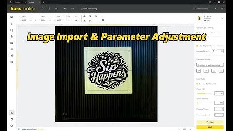 M+: How to Import Images and Adjust Parameters