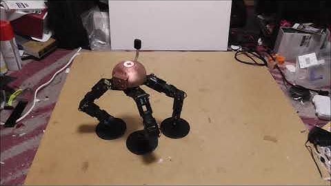 Tripod walking robot introduction video