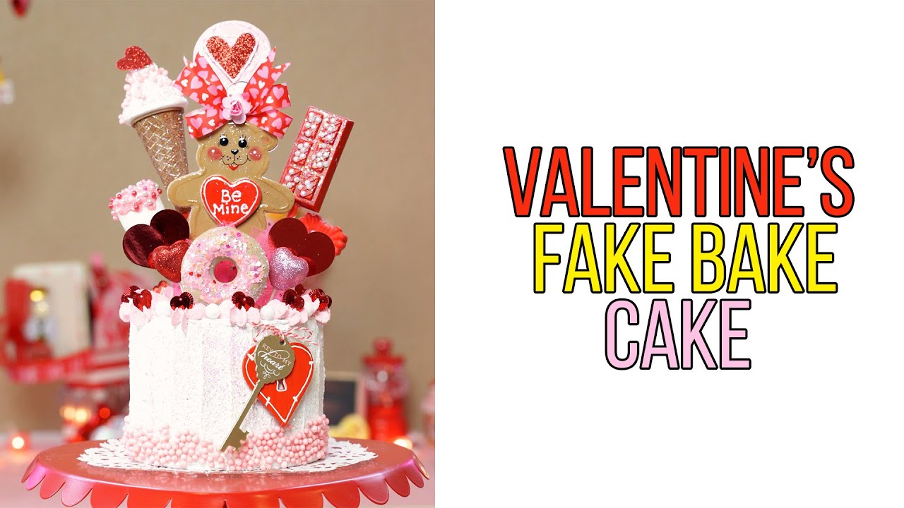 Valentine Faux Desserts Using Spackle - Crafty Morning