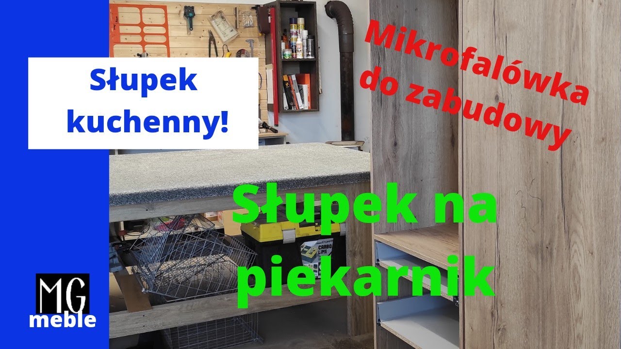 Słupek kuchenny na piekarnik i mikrofalówkę! #wolfcraft_polska