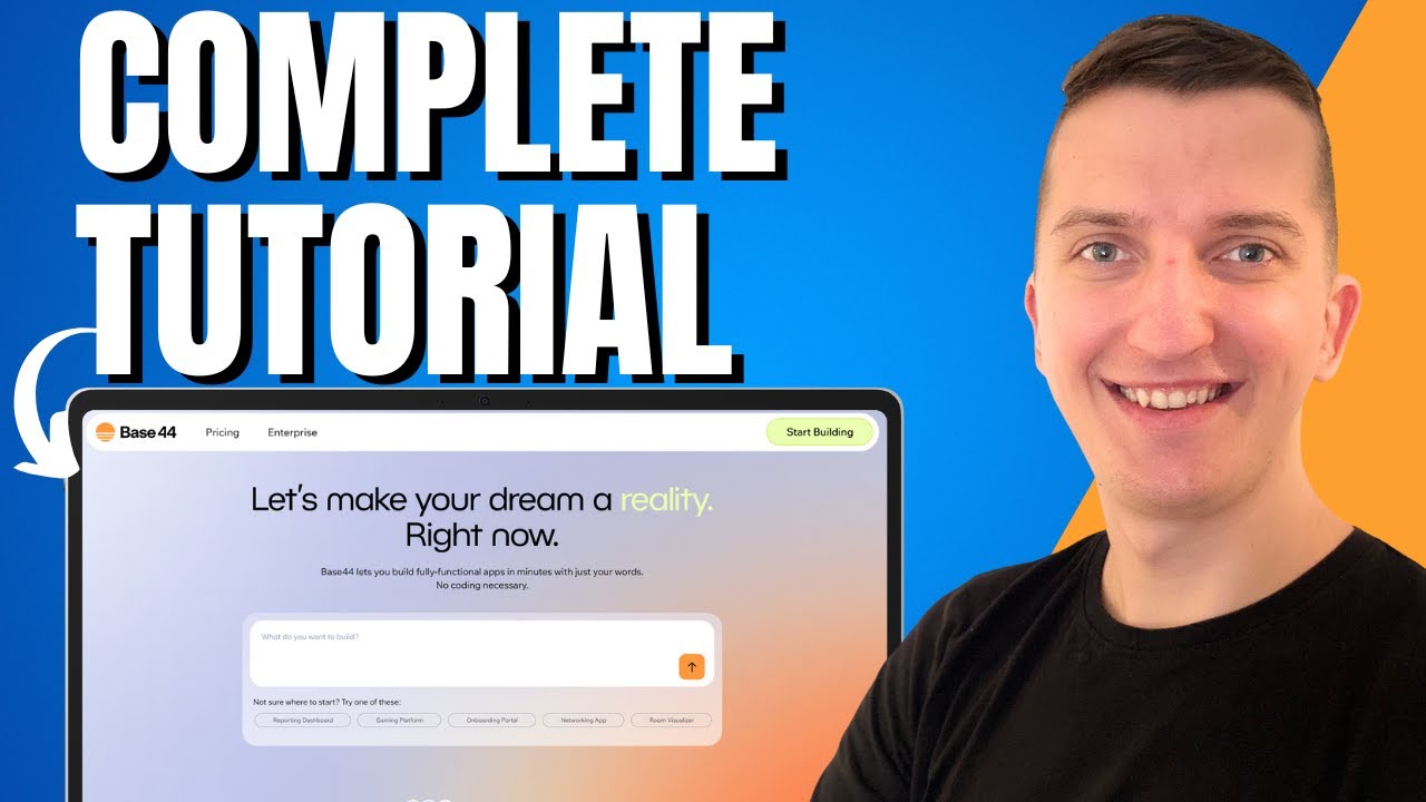 How To Use Base44 - Base44 No Code Platform Tutorial For Beginners ...