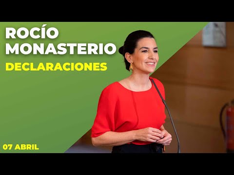 07.04 | Declaraciones a medios de ROCÍO MONASTERIO en la Asamblea de Madrid