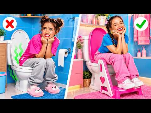 GENIUS BATHROOM HACKS 🧼✨ Stunning Cleaning and Decorating Tricks by 123 GO!