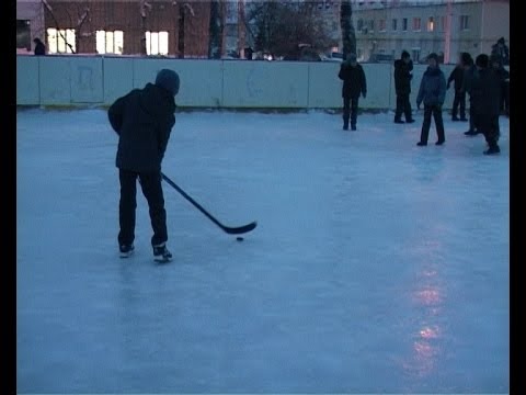 Каток залит…Добро пожаловать!