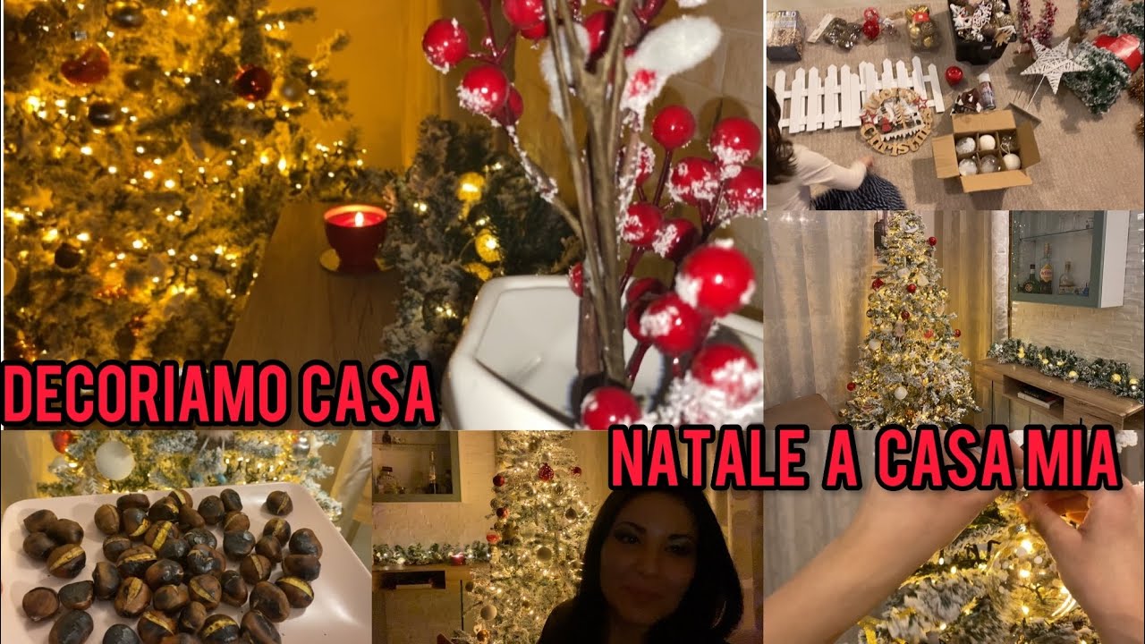 Natale a casa mia - decoriamo casa - atmosfera natalizia
