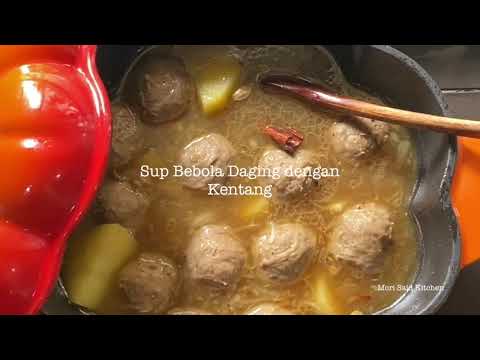 Video: Sup Kentang Dengan Bebola Daging