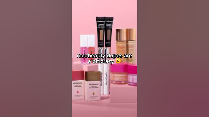 mcobeauty dupes are… just a little bit illegal. #mcobeauty #makeup #glowrecipe #soldejaneiro