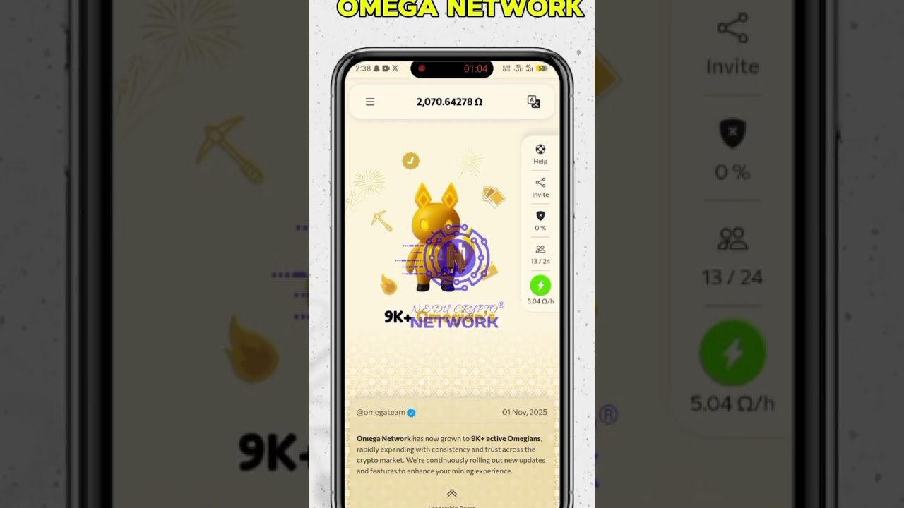 $OMEGA NETWORK UPDATE NEXT $PI, WHITE PAPER & WALLET UPDATED 