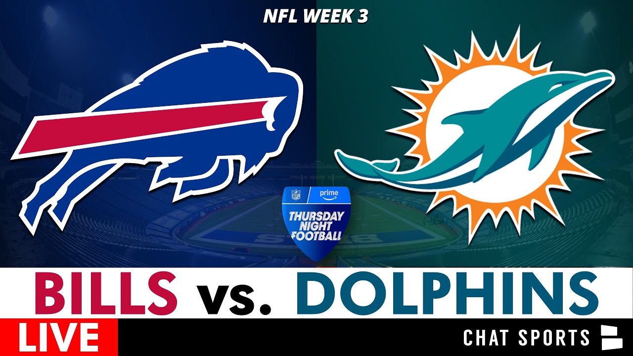 WATCH: Bills vs. Dolphins LIVE Stream: TNF Watch Party | NFL Week 3 Thursday Night Football On Amazon Prime
