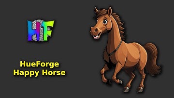 HueForge Happy Horse - Timelapse