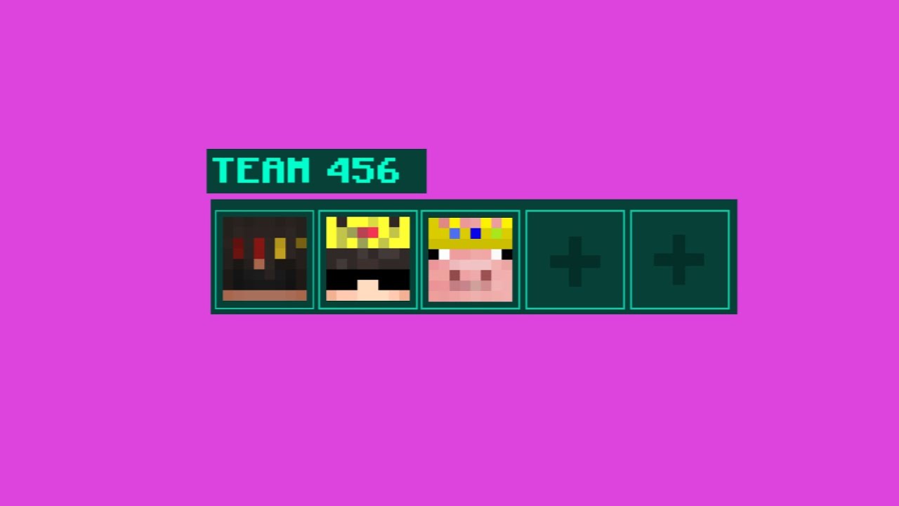 Minecraft Advance Player Team joining Animation - YouTube