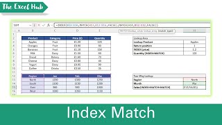 Excel Intermediate Index Match Combo To Search Data