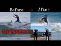 【陸トレを海で実現！】板が出る当て込みのために意識する事！#サーフレッスン #サーフィンスクール #サーフィン