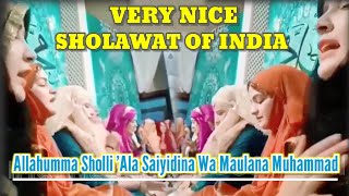 Very Nice. Sholawat From India. Allahumma Sholli ala Saiyidina Muhammad