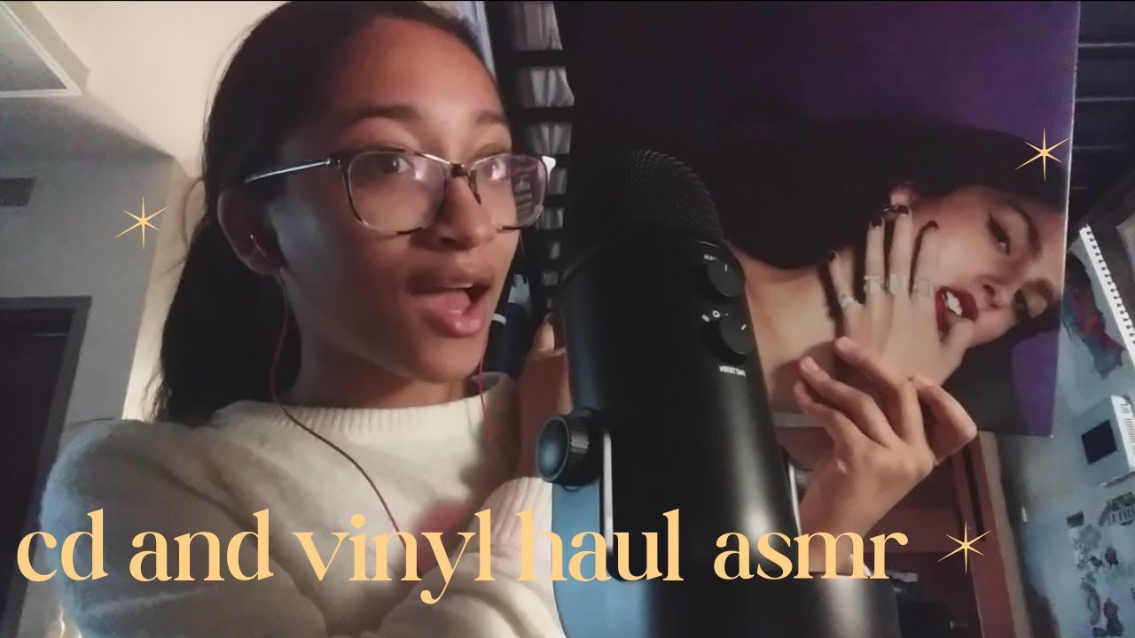 asmr CD + record haul!