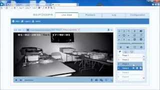 PTZ Security Camera Presets & Paths
