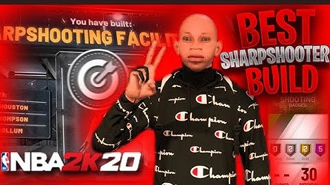 *NEW* BEST DEMIGOD SHARPSHOOTER BUILD IN NBA2K20! BEST SHARPSHOOTING FACILITATER BUILD 2K20
