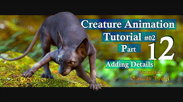 Master the Art of Creature Animation in Maya : Tutorial series Part12(How to Added Details in Body)