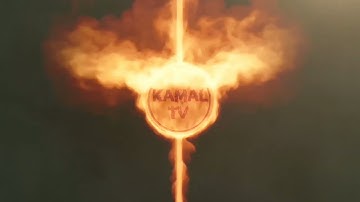 How To Make Fire Smoke intro & text animation in Kinemaster ( Kamal tv )