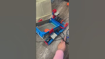 Seesaw to hold the disc and feed the disc to flywheel build By Vex robotics team 88999A