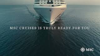 MSC Cruises is truly ready for you. Happy 2022 from all of us.