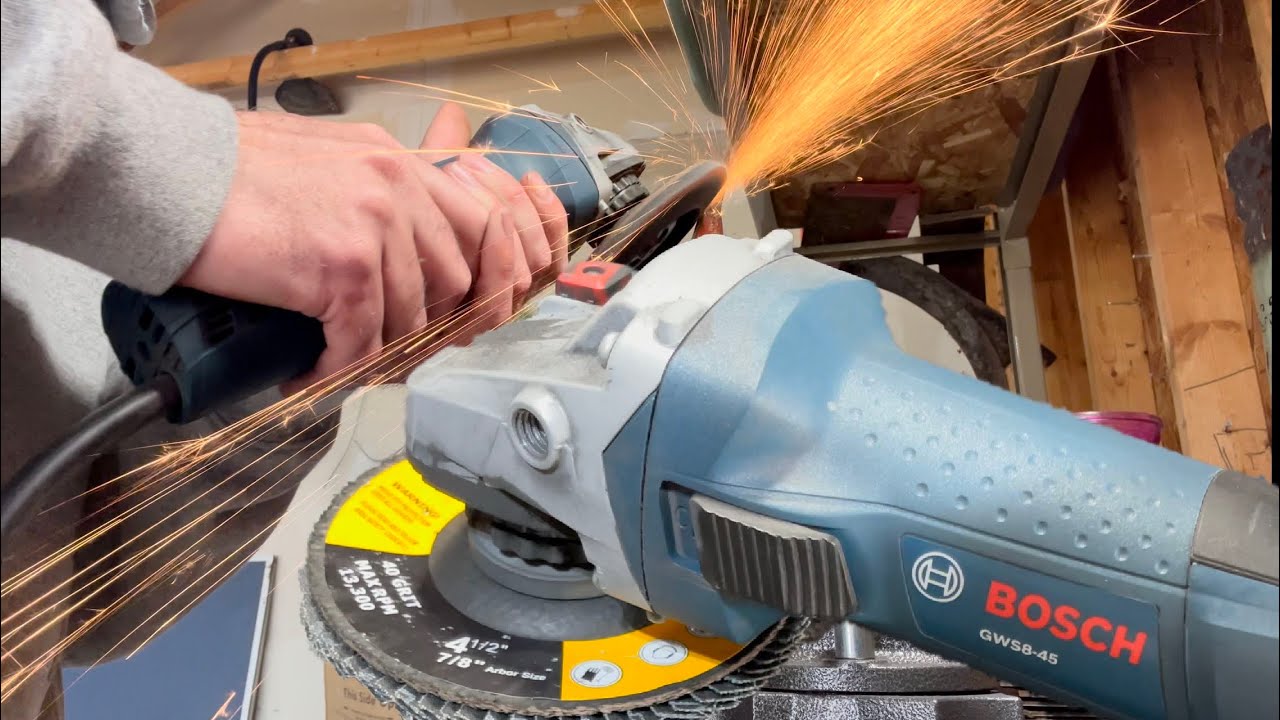 Bosch Angle Grinder Review (GWS845) YouTube