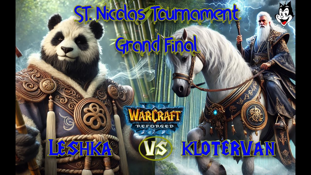 Гранд-фінал! Leshka [NE] vs Klotervan [HU] | St.Nicolas Tournament 2025 | Warcraft 3