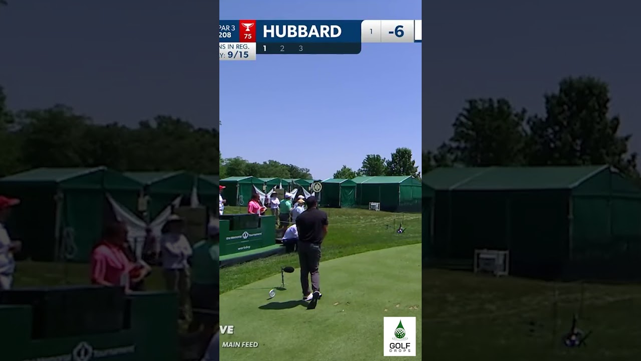Unfortunate Encounter  Mark Hubbard's Sprinkler Head Mishap at The Memorial Tournament 