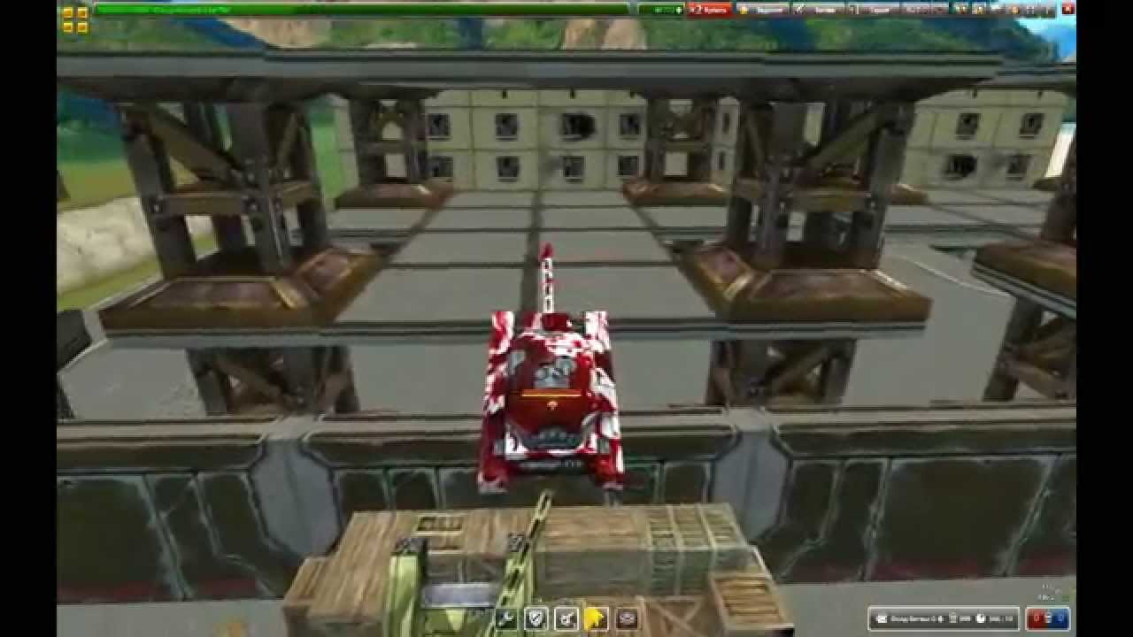 Танки Онлайн|Секретные места на карте Рио|Режим паркур