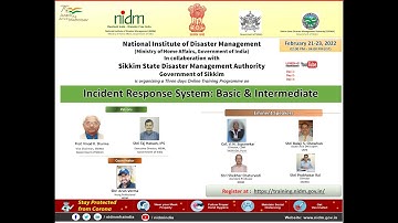 Incident Response System Basic and Intermediate.| DISASTER IN INDIA | MHA | COVID-19 | DRR | IRS |