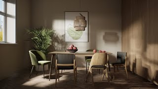 Kitchen interior in Unreal Engine 4