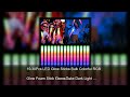 15/30Pcs LED Glow Sticks Bulk Colorful RGB Glow Foam Stick Cheer Tube Dark Light for Xmas Birth