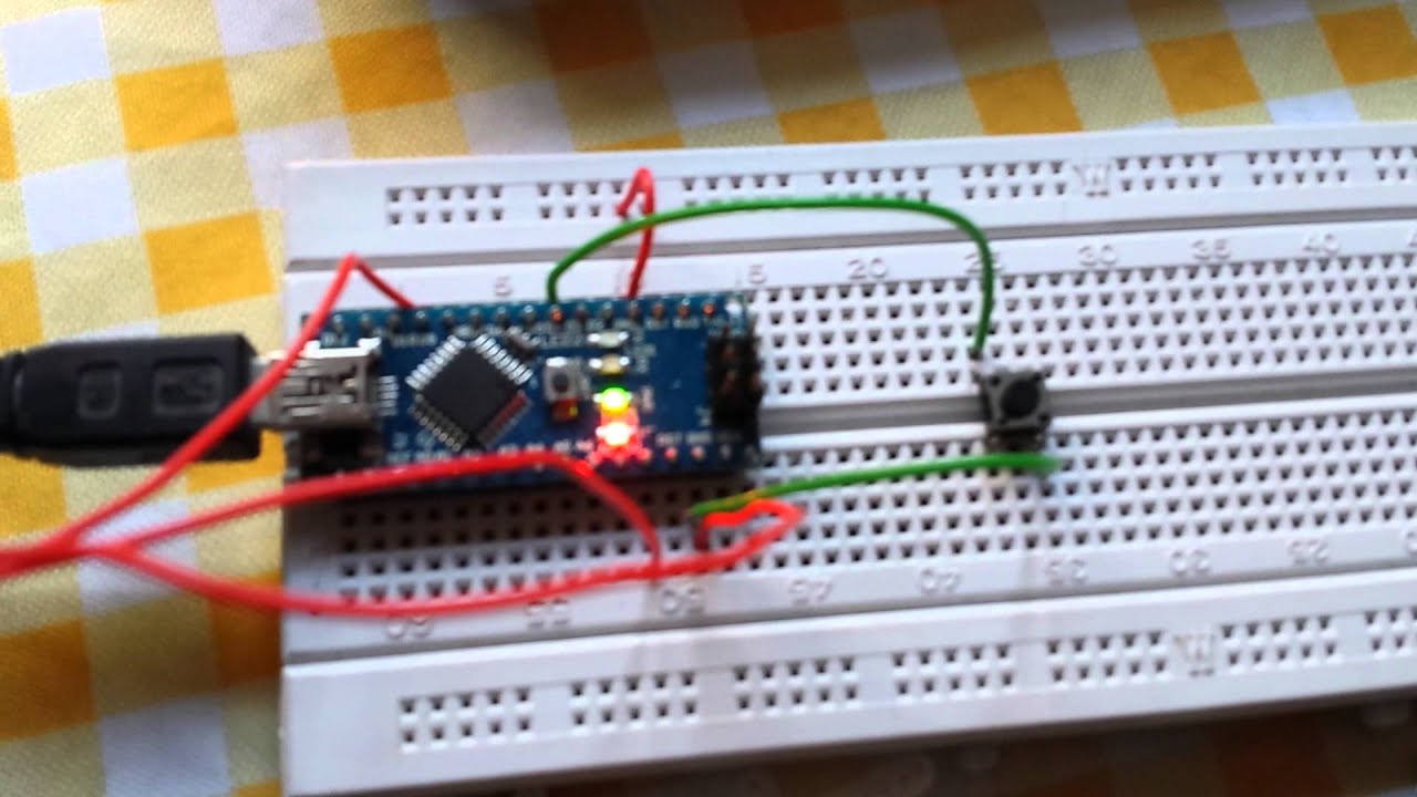 Arduino Nano - servo test - YouTube