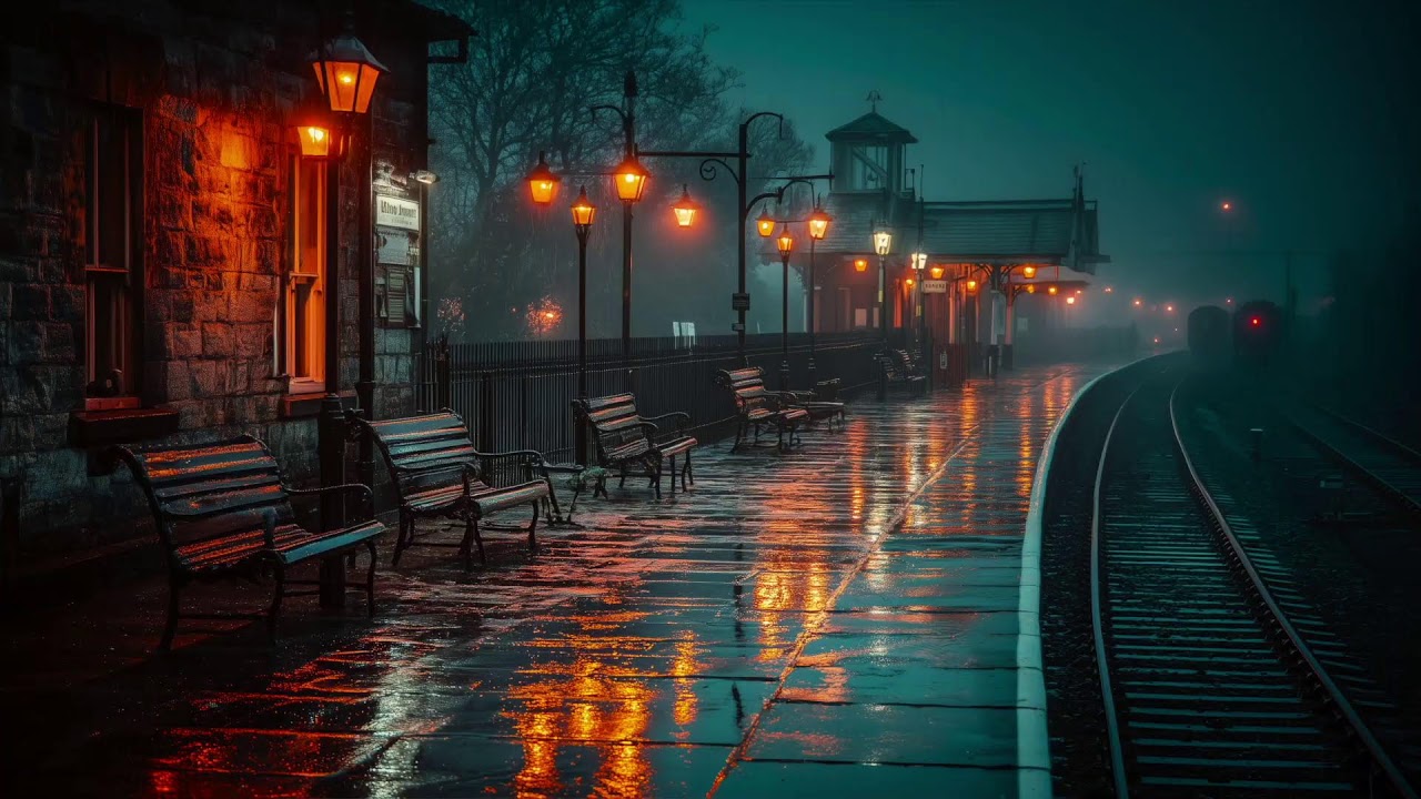 Mysterious Night Music | Agatha Christie Atmosphere | Live Ambient Mystery