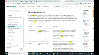 Part 25 (a) of how to import existing Android project : ProGuard upgrade to R8 details