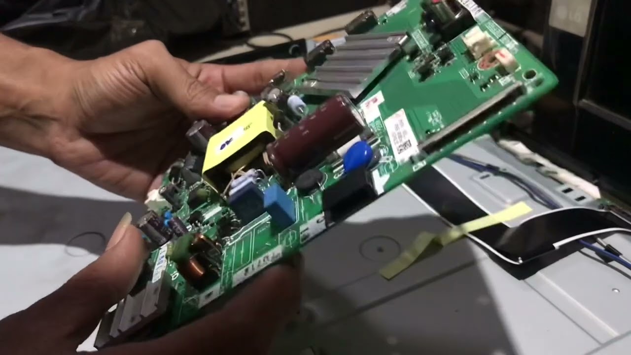 Mengatasi tv led mati total akibat kesambar petir | SHARP 2T-C42BB11