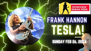 TESLA's Frank Hannon Interview Clips About Newest Drummer, Secret Aerosmith Bonus Song & Dad Jokes.