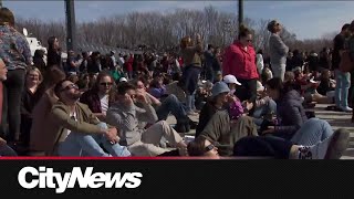 Montrealers witness total solar eclipse