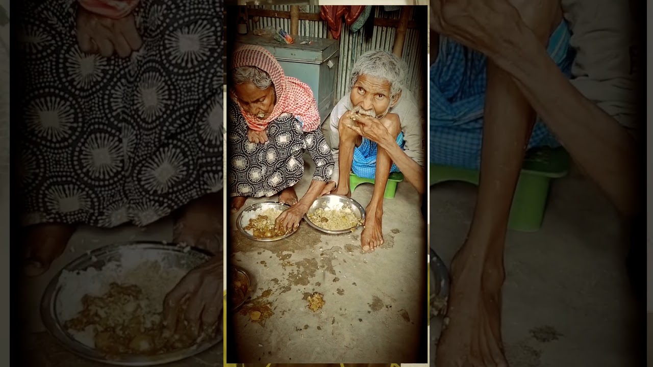 বৃদ্ধা মায়ের মমতা ও সন্তানের প্রতি অকৃত্রিম টান 💔