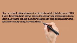 Teori arus balik Hindu Budha