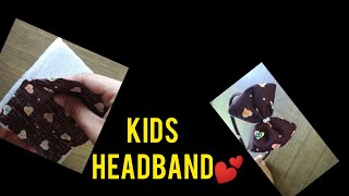 How to make fabric headband/Sabi&#39;s creation